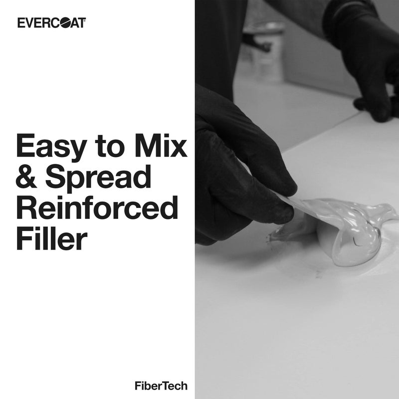 Evercoat مركب إصلاح معزز من إيفركوت فايبر تيك للفولاذ المجلفن والألمنيوم والمزيد - 814 جرام - Image 2